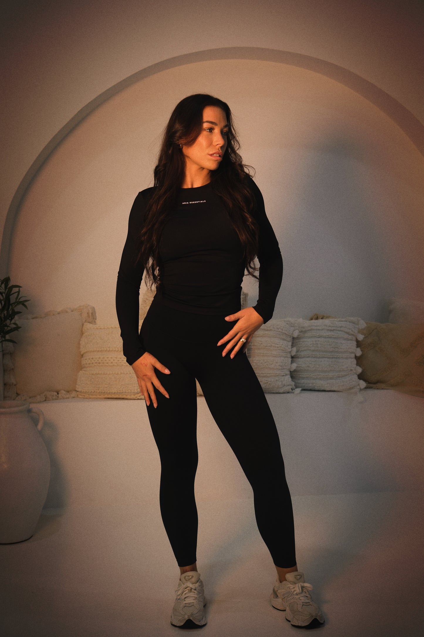 Black midnight leggings